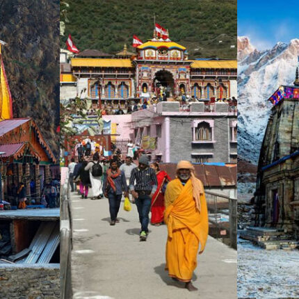 Teen Dham Yatra Tour Package Gangotri Kedarnath Badrinath