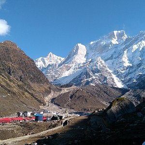 Badrinath Mana Village Vasudhara Falls tour package 4 days