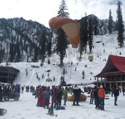 kullu manali naggar jana waterfall solang valley tour package 7 days